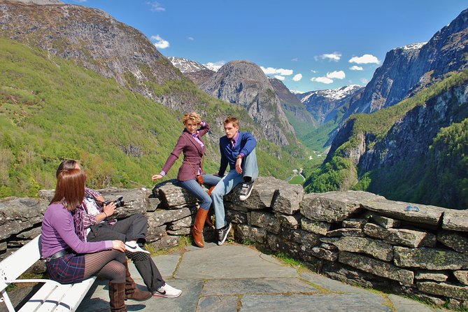 PRIVATE GUIDED TOUR: World Heritage Fjord Landscape – Viking Special – from Flåm - Gudvangen and the route to Nærøyfjord
