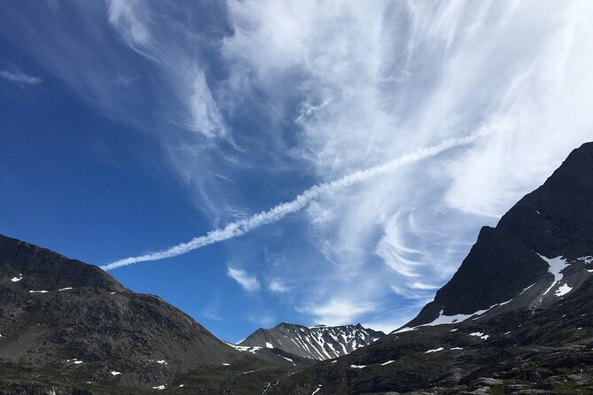 Private shore excursions Troll road in 5-7 groups - Stordal Church keeps the final stop brief