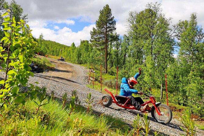 Racing Mountain Cart in Dagali near Geilo, Norway - The safety briefing and first cart setup