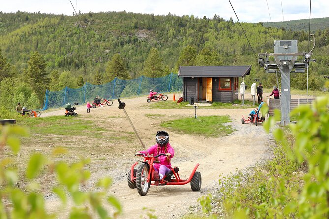 Racing Mountain Cart in Dagali near Geilo, Norway - Starting at Dagali Ski Center near Geilo