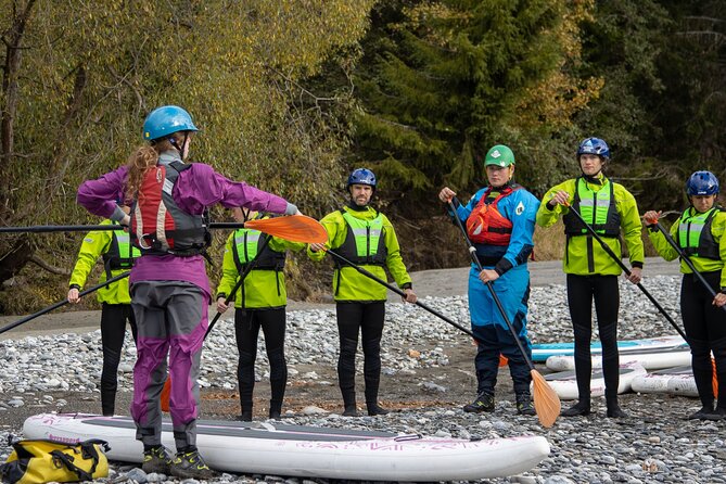 River SUP Voss - Moving onto the relatively easy Voss River section