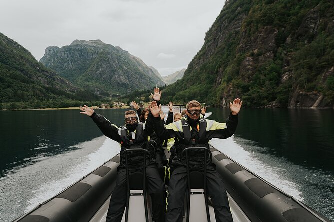 Scenic Hardangerfjord & Fyksesund RIB adventure from Norheimsund - A fast route from Norheimsund into Hardangerfjord