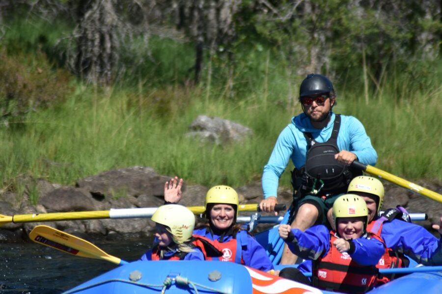 Setesdal, Evje: Family Rafting on the beautiful Otra river - Waterfall runs, river jumps, and the water park