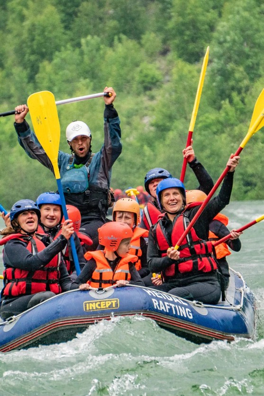 Sjoa: Rafting Adventure for Families - Tackling Family-Friendly Rapids Together