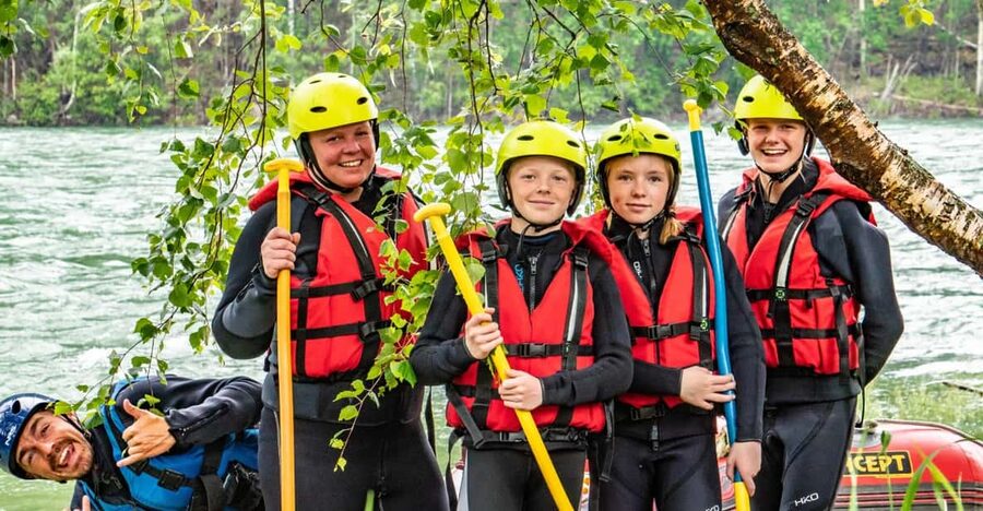 Sjoa: Rafting Adventure for Families - The BBQ House Finish