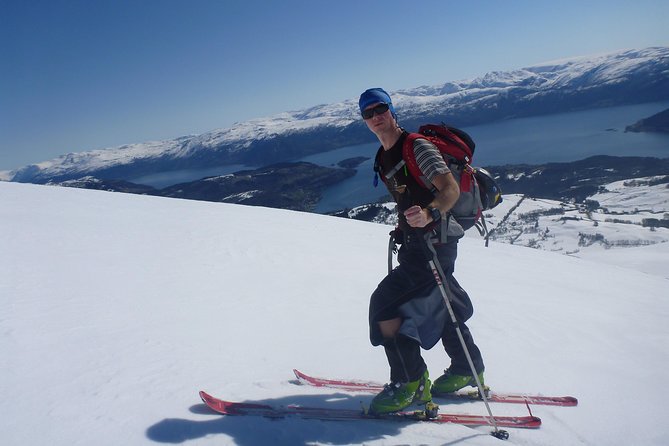 Ski Touring with Norway Mountain Guides. - Skiing away from groomed runs