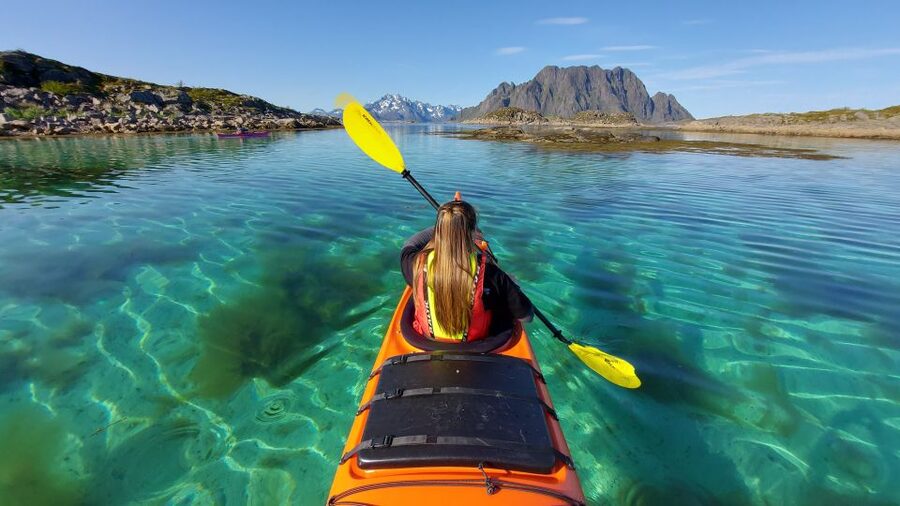 Skrova Island : 3hours Guided Kayak Tour - Why Skrova works so well for a kayak trip