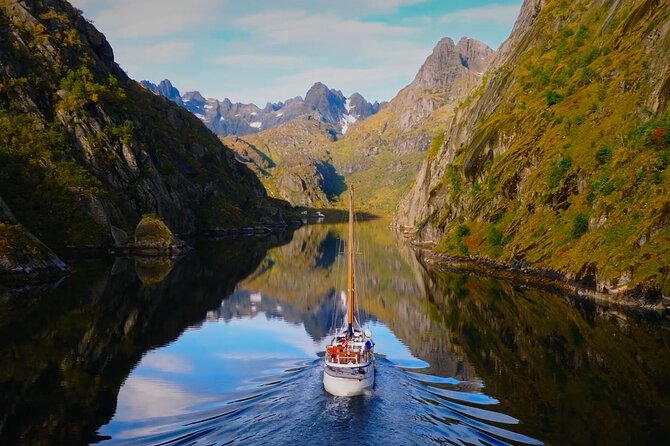 Small Group Luxury Cruise to Trollfjord on a 33m Classic Yacht - Leaving Svolvaer aboard Stella Oceana