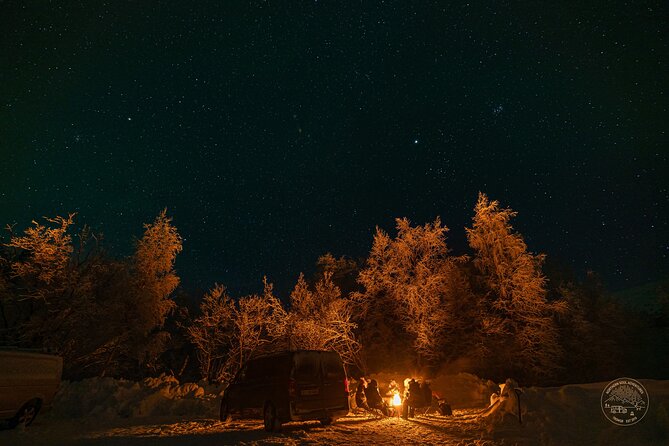 Small Group Van Journey in Search of the Northern Lights - Food, fire, and the value of the long wait