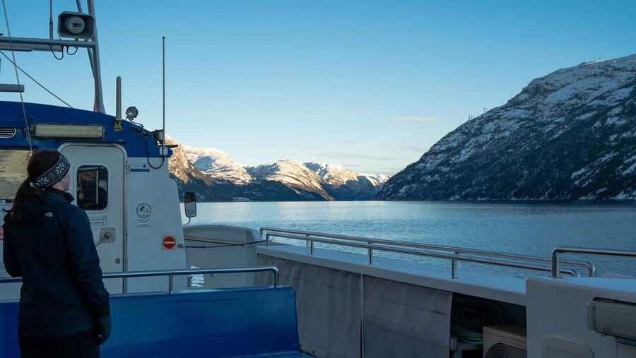 Stavanger: Scenic Fjord Cruise to Lysefjord and Preikestolen - Hengjanefossen and the refreshing spray