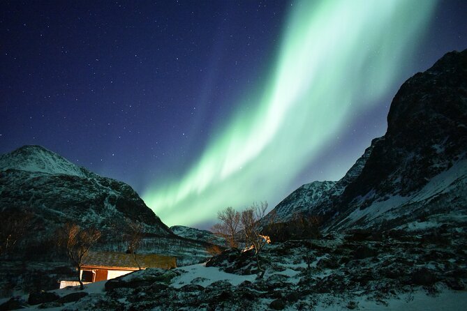 The Aurora Tour - small group, northern lights - Warm clothing, fire, and the small comforts