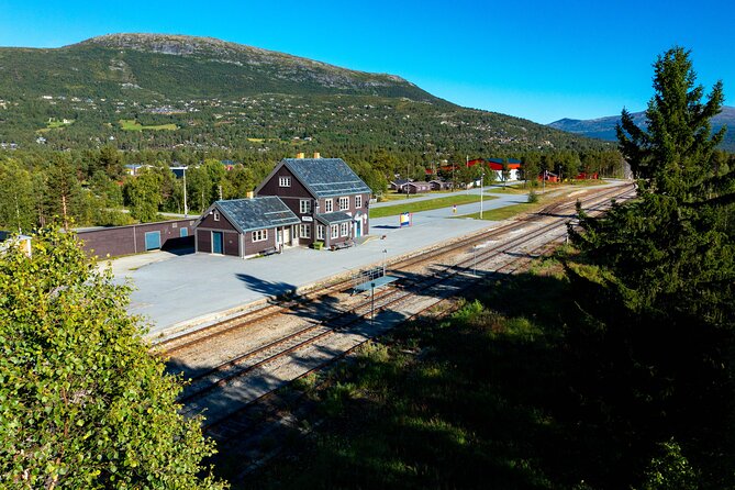 The Golden Train on Rauma Railway in Romsdalen - The hour from Åndalsnes to Bjorli