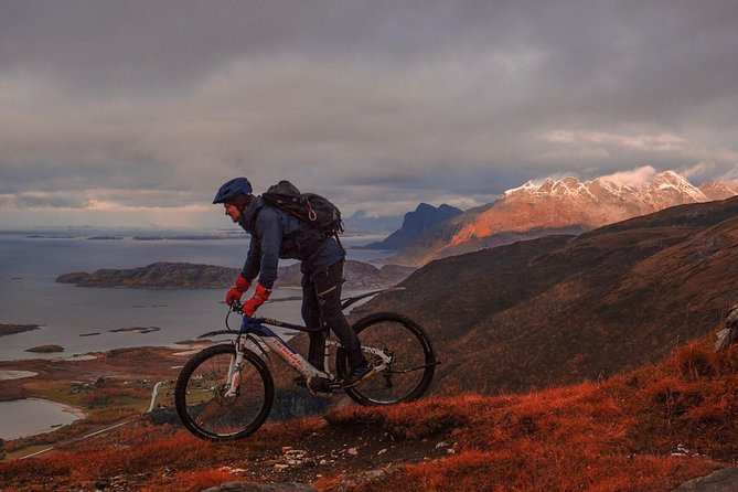 Trail challenge with electric mountainbike - From Bodø harbor to the first trail