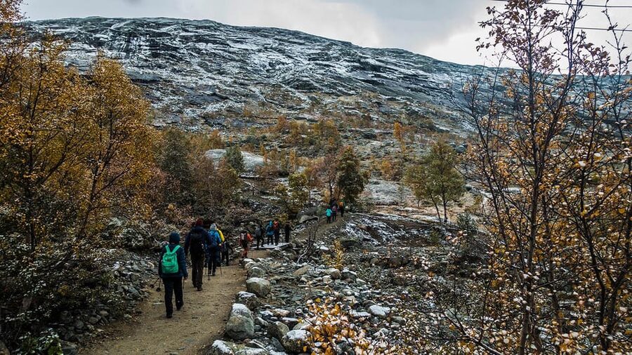 Trolltunga Autumn Hike Go Viking - What the late-autumn Trolltunga hike is really like