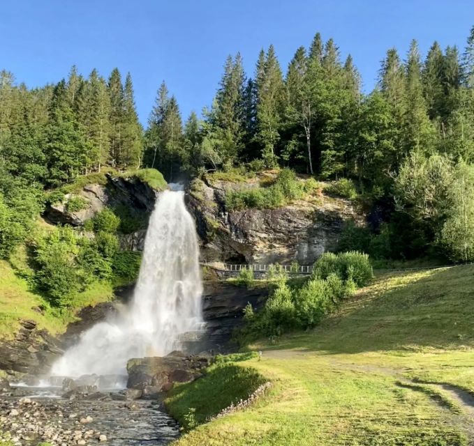 Trolltunga Helicopter & Waterfalss Sightseeing From Bergen - Steindalsfossen and the second scenic stop