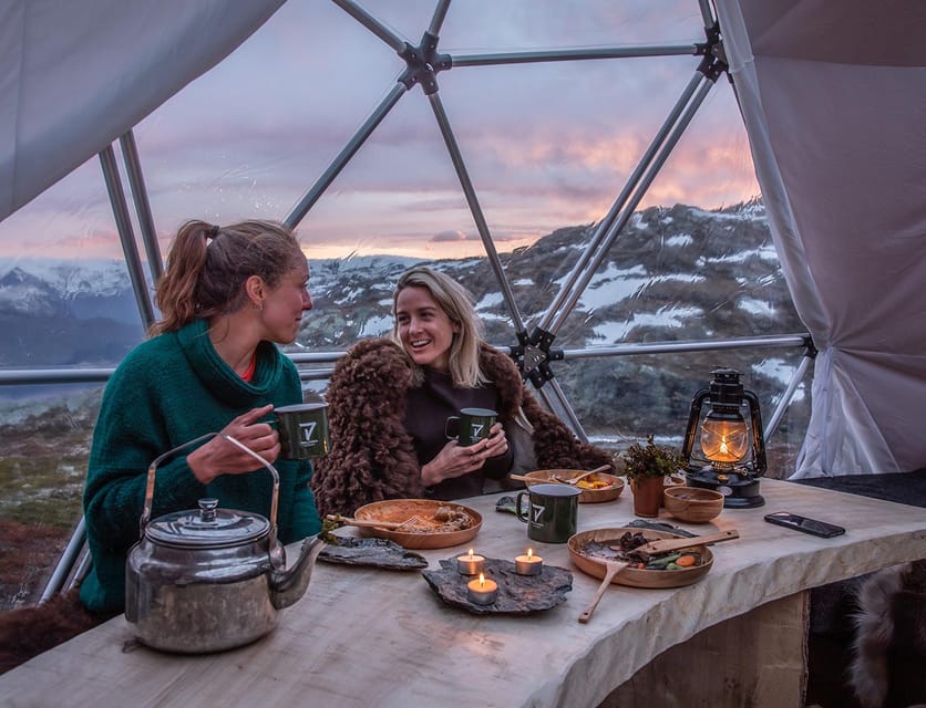 Trolltunga: Trolltunga Sunset Glamping - From P2 to P3, a useful head start