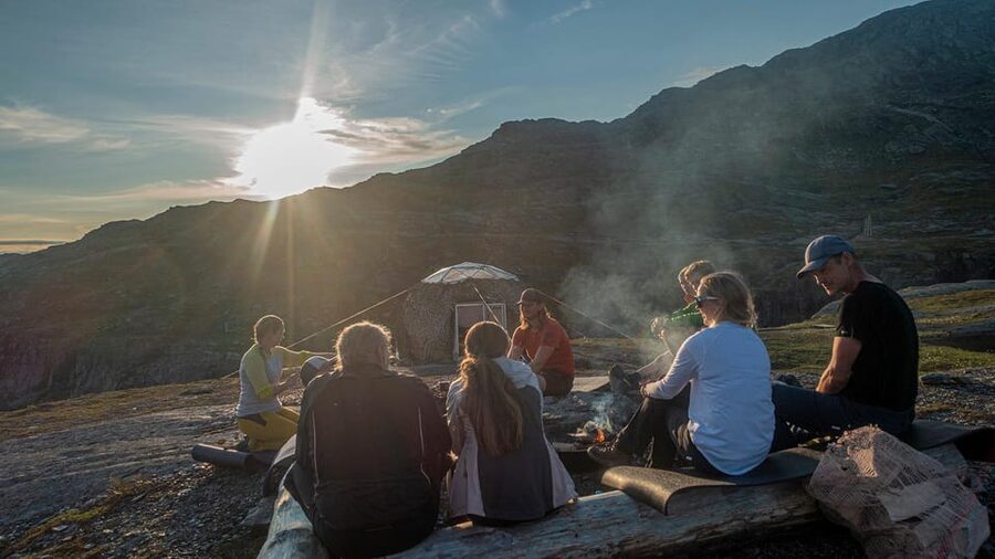 Trolltunga: Trolltunga Sunset Glamping - The long approach through Vestland County