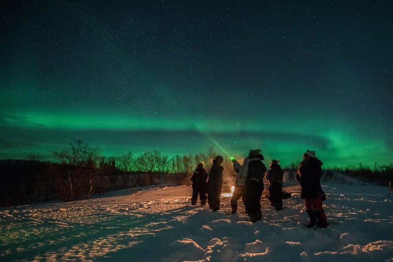 Tromsø: Adult Only Aurora hunt with Citizen Science - Campfire soup turns waiting into part of the evening
