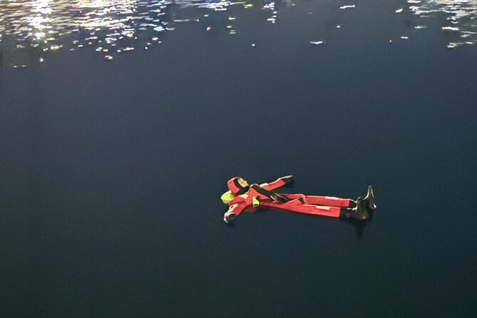 Tromso Arctic Fjord Floating - What the water actually feels like