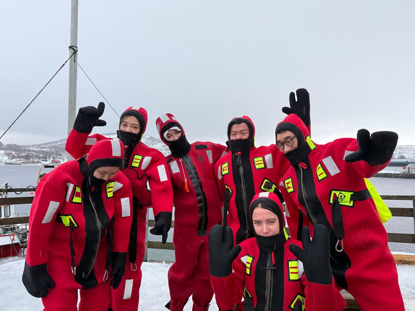 Tromsø: Arctic Fjord Floating in Survival Suit - Forty-five minutes of floating in the fjord