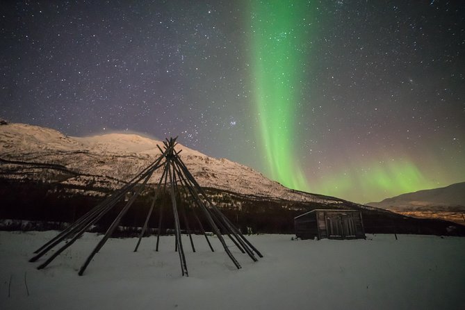 Tromso Aurora Chase by Minibus with Thermal Suit, Snack and Photo - Bardufoss and Kilpisjärvi mean longer nights