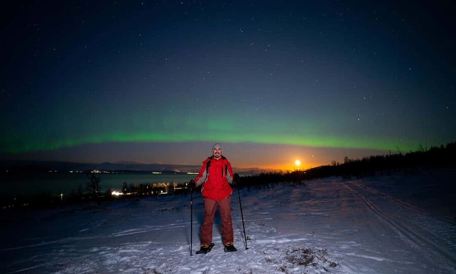 Tromsø: Aurora Crystal Lavvo Overnight Stay with Activities - Northern lights chances and the weather question