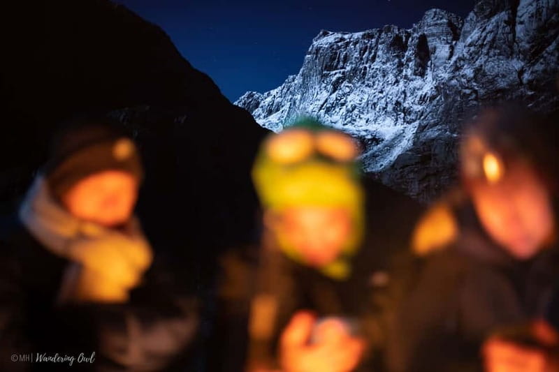 Tromsø: Aurora Hunt with Citizen Science - The viewpoint and the actual aurora watch