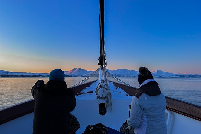 Tromso Luxury Sailing Yacht Polar Fjord Cruise with Lunch - A warm yacht and a cold Arctic fjord