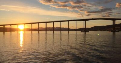 Midnight Sun Cruise in a Luxury Catamaran
