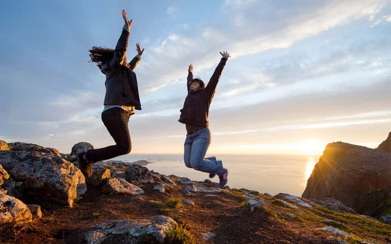 Tromsø: Midnight Sun Hike in the wilderness - Leaving Tromsø for the coastal countryside