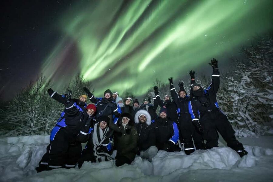 Tromsø: Northern Lights Chase + Free Professional Photos - Chasing clear skies through Troms County