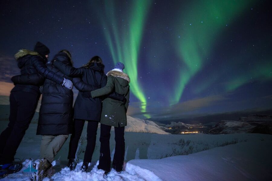 Tromso: Northern Lights Chase with Photo Package Included - Chasing clear skies beyond Tromsø