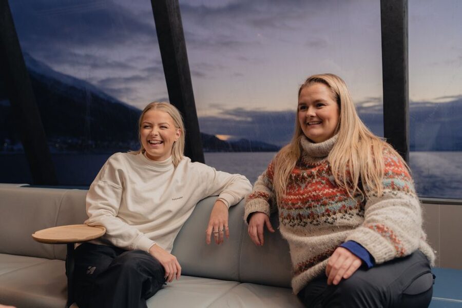 Tromsø: Northern Lights Cruise with 2nd Chance Guarantee - Outdoor decks, cold air, and safe footing
