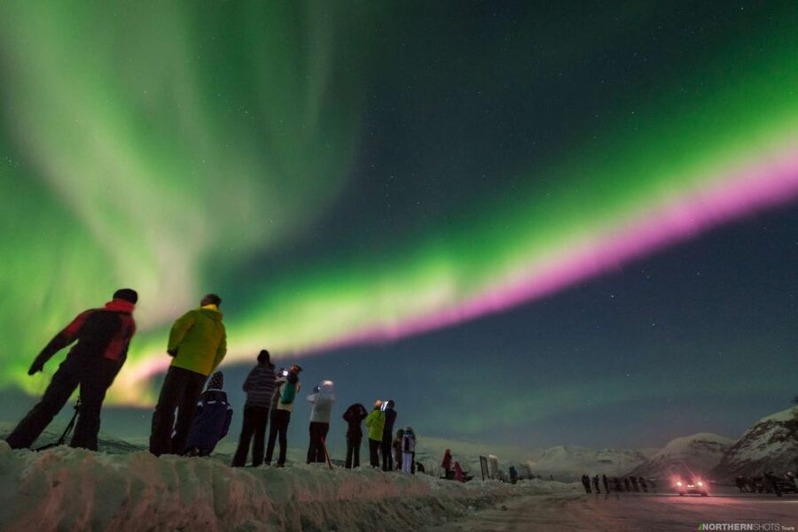 Tromso: Northern Lights Photography Tour by Bus (or miniBus) - The Tromsø meeting point and the first ride