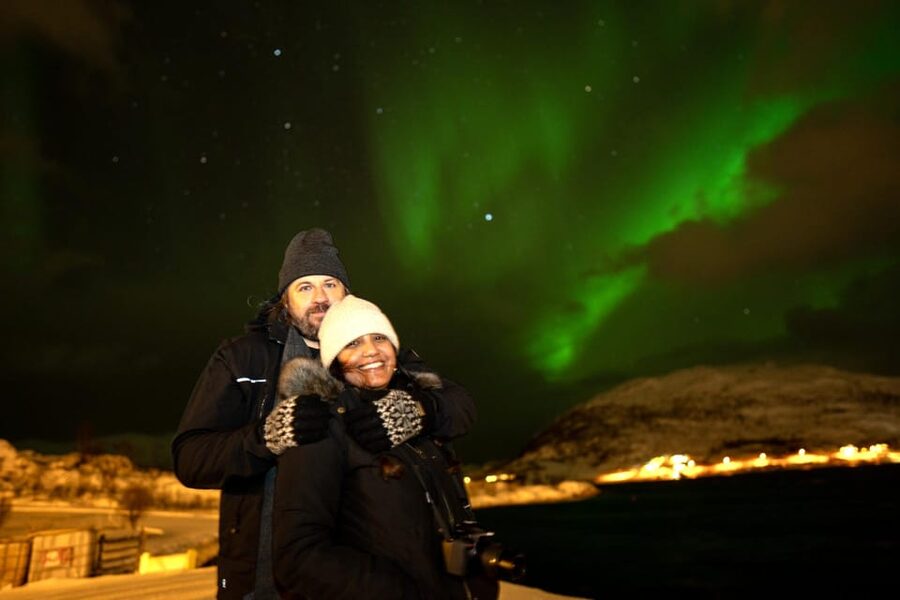 Tromsø: Northern Lights Tour with Local Guide and Photos - Clear-sky stops along the coast and toward Finland
