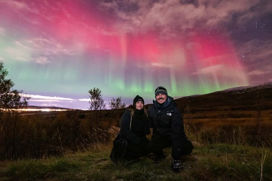 Tromsø: Northern Lights Tour with Professional Photographer - An hour on the road, with the sky in mind