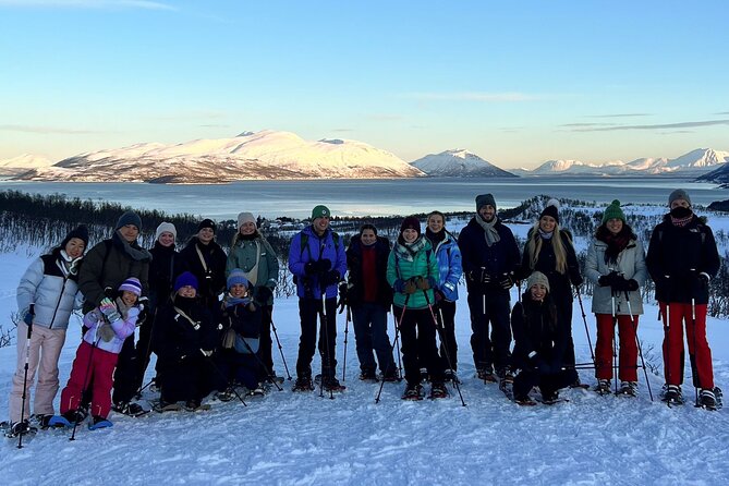 Tromso: Reindeer Feeding and Snowshoeing Tour with Lunch - Feeding reindeer before the snowshoe walk