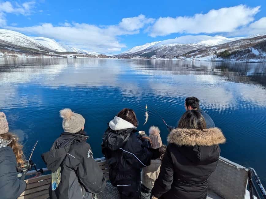 Tromsø’s Top-Rated Fjord & Fishing Cruise – All-Inclusive - Setting out toward Ryøya