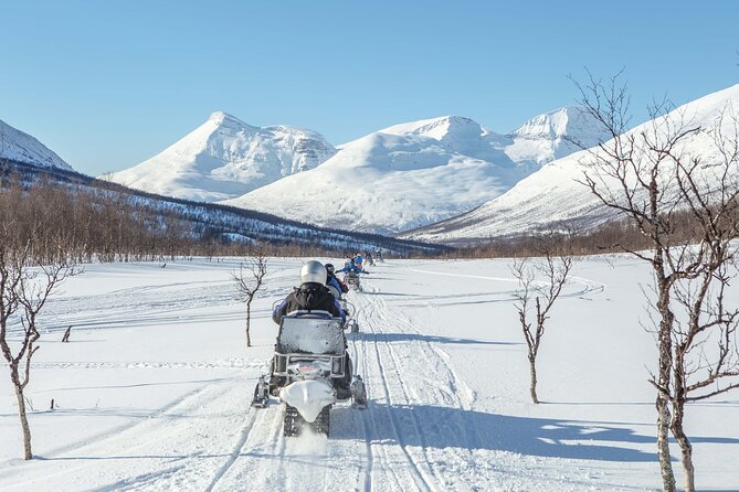 Tromsø Snowmobiling, Ice Domes Snow Park, and Reindeer Visit - Lunch in the lavvu