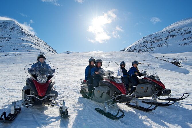 Tromsø Snowmobiling, Ice Domes Snow Park, and Reindeer Visit - Seeing the reindeer at Camp Tamok