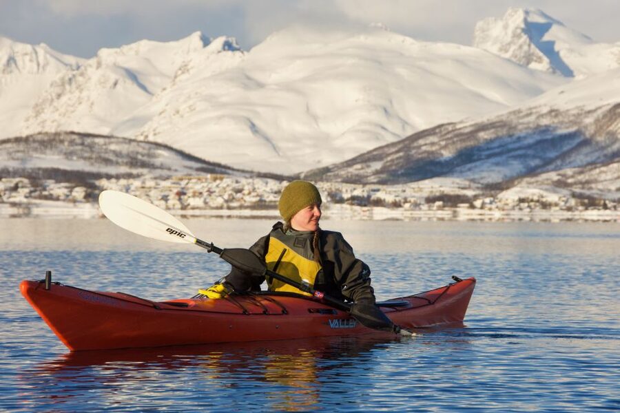Tromsø: Winter Sea Kayaking Tour with Wildlife Sightings - Getting ready in a drysuit