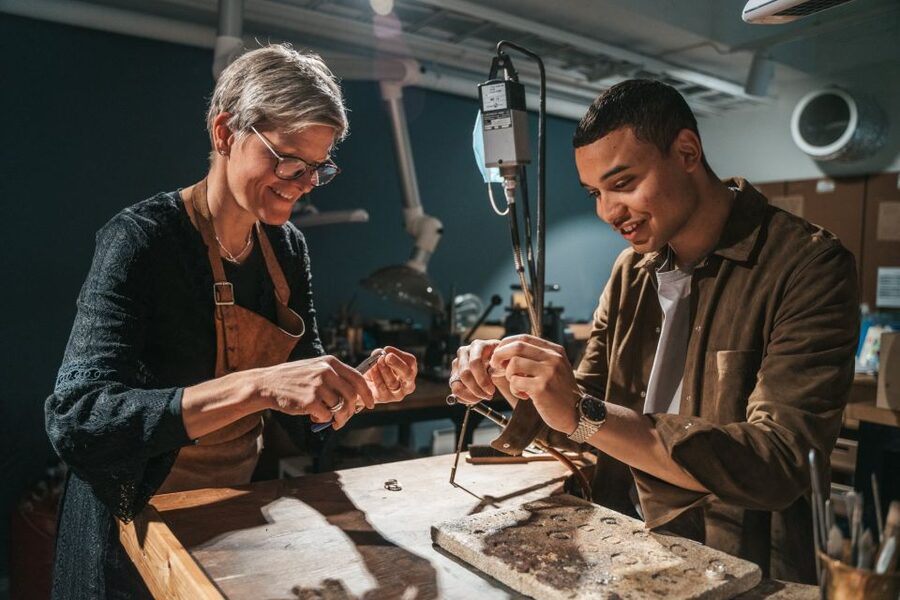 Tromsoe: Make your own silver ring in a goldsmith workshop - A Handmade Souvenir With Tromsø Character