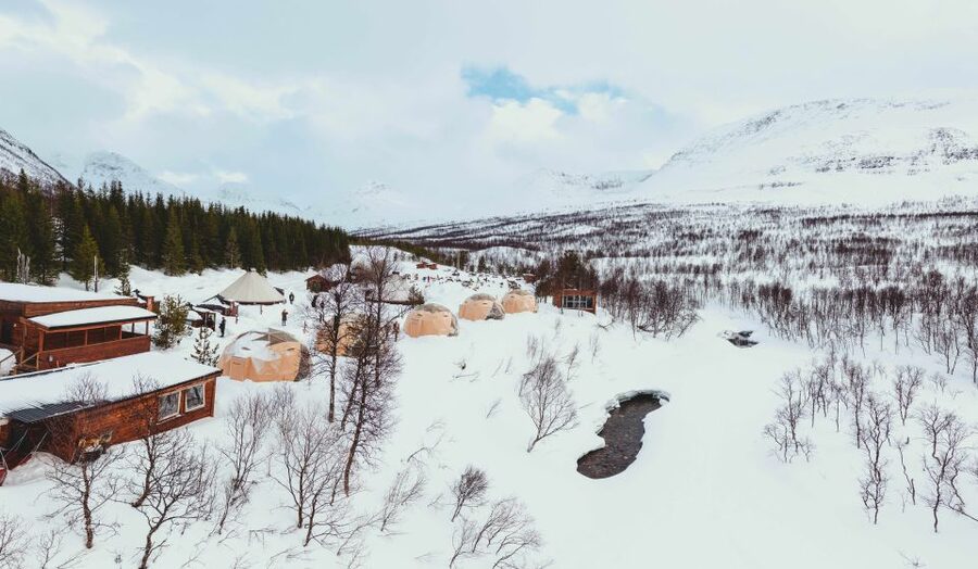 True Locals of the Arctic: Reindeer Sledding at Camp Tamok - Thermal clothing makes the cold manageable