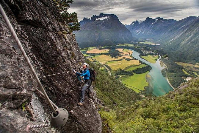 Via Ferrata Åndalsnes West Wall - Starting at Norsk Tindesenter