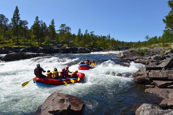 White Water Rafting Adventure in Dagali - level 2 - What level 2 means on the Numedalslågen