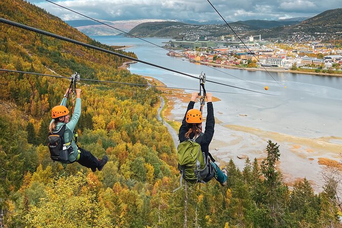 Zipline Experience in Mosjøen - A zipline with a real sense of place